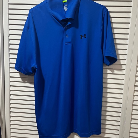 Under Armour Other - Blue Under Armor short sleeve collard shirt